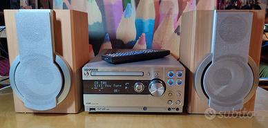 hi-fi compatto Kenwood RD-UDA55 + 2 casse 50W +...