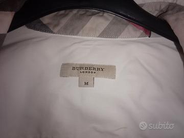 Camicia bianca Burberry