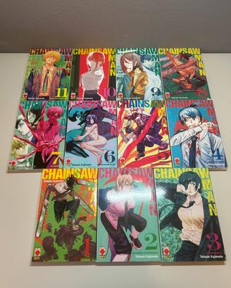 Chainsaw Man manga 1-11