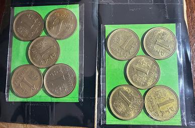 10 Monete Peseta Espana 82