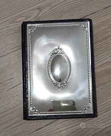Rubrica da tavolo con argento 