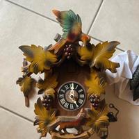 Orologio a cucù uva e la volpe
