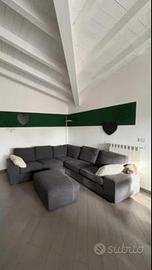 Divano angolare Ikea kivik grigio antracite