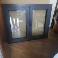 finestra alluminio Schuco taglio termico serratura