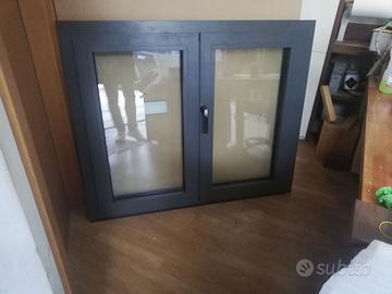 finestra alluminio Schuco taglio termico serratura