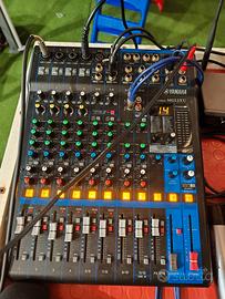Mixer controller e radiomicrofoni