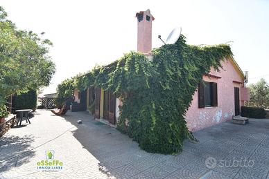 Villa con piscina circondata da giardino e ulivi