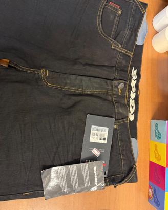 Jeans da moto SPIDI neri taglia 36 – nuovi con car