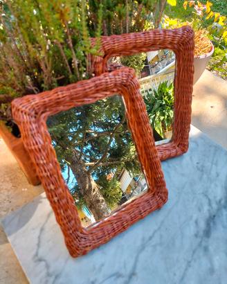 Set Vintage in Vimini e Rattam  "Boho Chic"