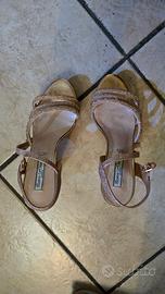 SCARPE CERIMONIA DORATE