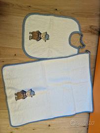 Set bavaglia salvietta bimbo