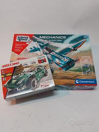 Meccano 2 giochi scatola montaggio