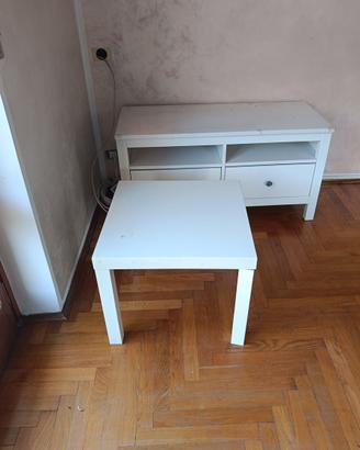 Tavolino e mobile basso tv