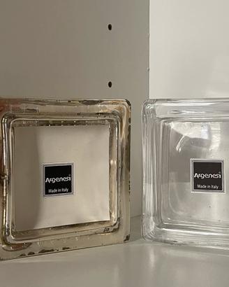Contenitore Argenesi placcato argento