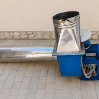 Aspiratore centrifugo industriale trifase 1,5 kW S