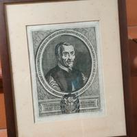 Antica incisione 1700. Collezione.