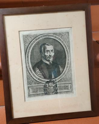 Antica incisione 1700. Collezione.