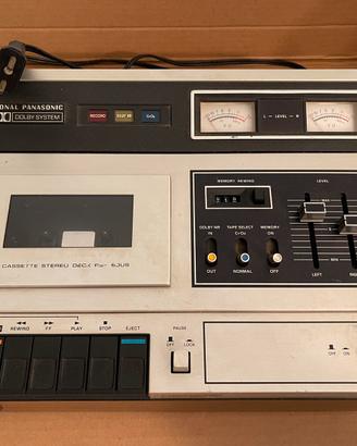 National panasonic stereo cassette dolby