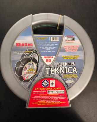 Catene da neve Rhütten Teknica da 9 mm
