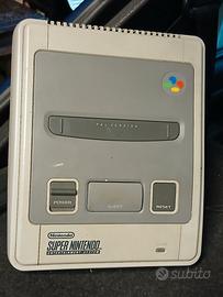 consolle  super nintendo
