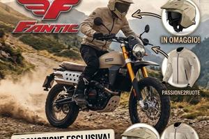 FANTIC CABALLERO 500 RALLY PROMO GIACCA e CASCO OM