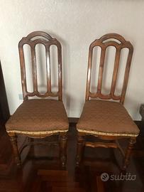 Sedie vintage anni 30