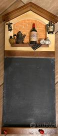 Lavagnetta da parete con decorazione