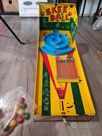 gioco vintage flipper bowling  skee ball