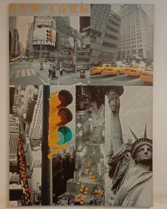 Quadro su tela New York - Grande formato 140x100 c
