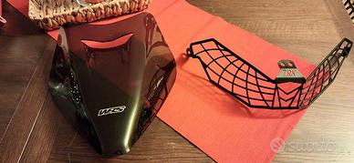 Mascherina più cupolino fumé per benelli TRK702 X