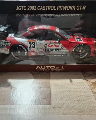 Autoart, JGTC castrol pitwork Nissan Skyline gt-r