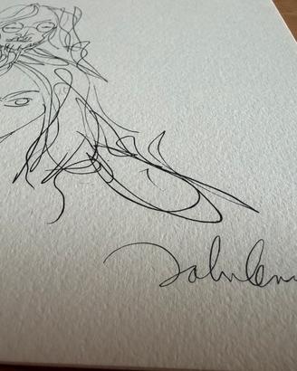 John Lennon litografie 1971