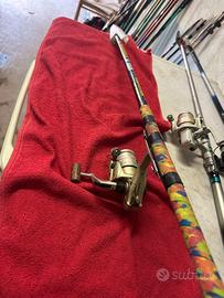 Canna Azzurra Compet High Carbon + Mulinello Daiwa