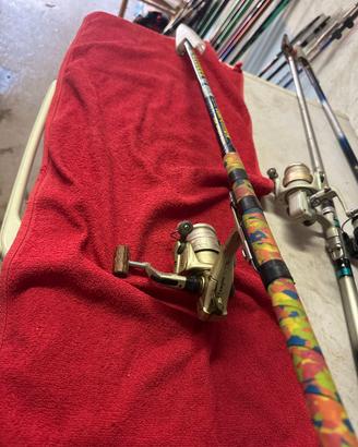 Canna Azzurra Compet High Carbon + Mulinello Daiwa
