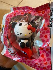 Portachiave panda hello kitty key ring