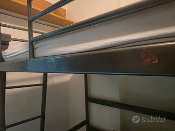 letto a castello ikea modello SVARTA 90X200
