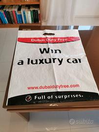 Borsa plastica Dubai duty free
