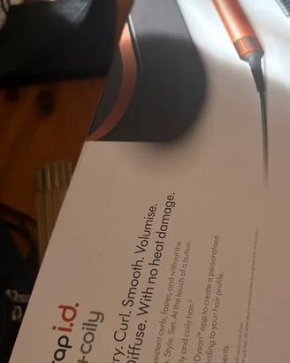 Dyson airwrap i.d. Curly+coily sigillato non tratt