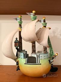 Caravella Tosin in ceramica