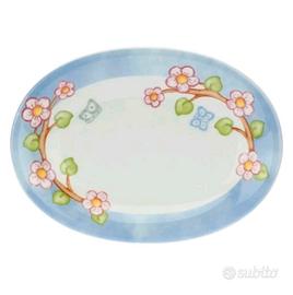 thun piatto ovale fiori di pesco