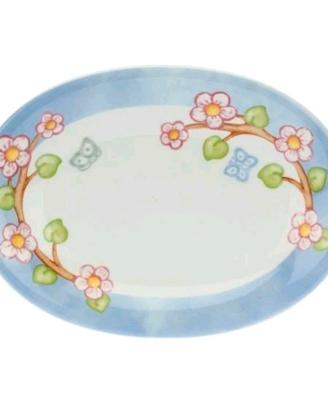 thun piatto ovale fiori di pesco