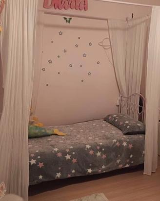 lettino bambina principessa