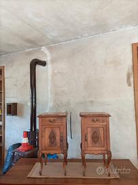 comodini in noce n 2