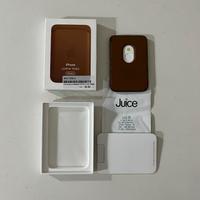 Apple Wallet Magsafe originale pelle saddle brown