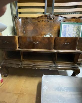 Cassettiera antica in legno