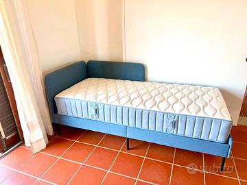 2 letti Ikea BLAKULLEN + mat VAGSTRANDA
