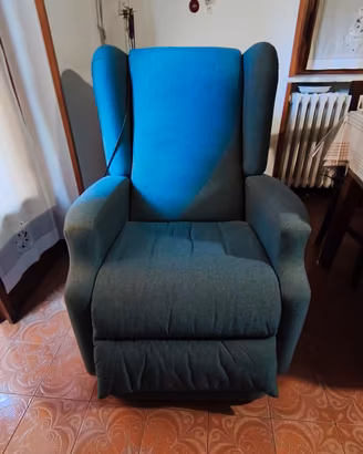 poltrona elettrica  massaggiatrice