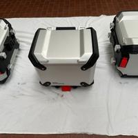 Tris valigie borse bauletto originali Bmw GS 1300