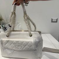 Borsa bianca Rocco Barocco nuova capiente