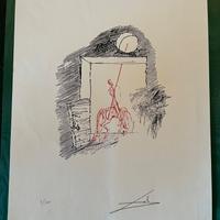 Salvador Dali litografia